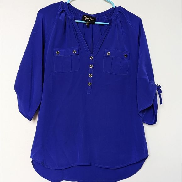 Yumi Kim Tops - Royal blue yumi kim blouse xs